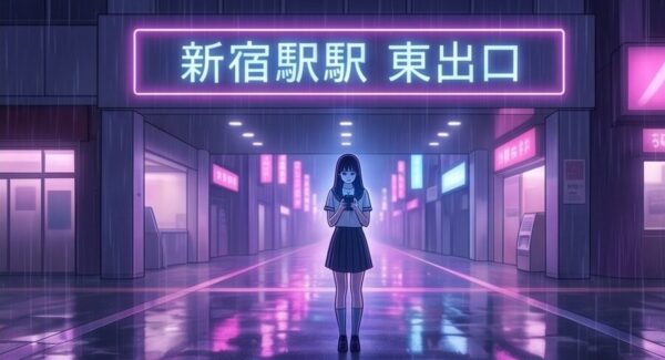 新宿 東口 デート 既読無視