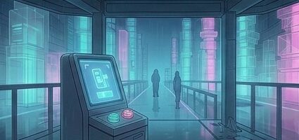 東山動植物園温室前の待ちぼうけ