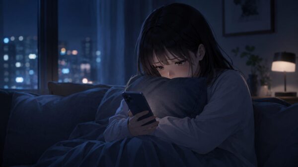 既読無視で傷ついた夜にスマホを見つめ甘い誘いへ揺れる日本人女性の危険な心理状態