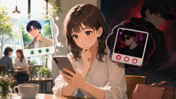安全な男性と危険な相手をスマホで見極める日本人女性